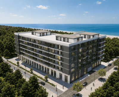 2-izbový byt s balkónom v Montevideo Residence, len 70 m od pláže