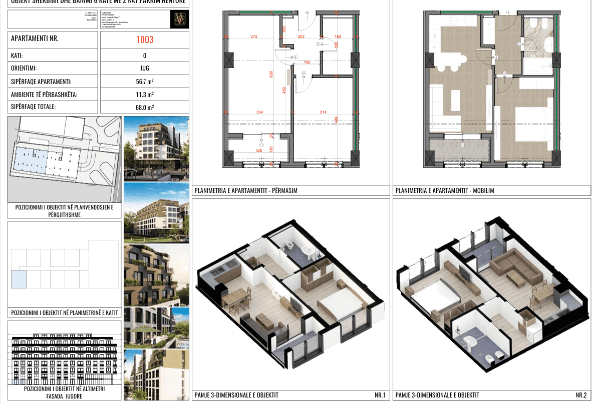 1 - bedroom apartment in the LIAM 2 Residence project  - 2