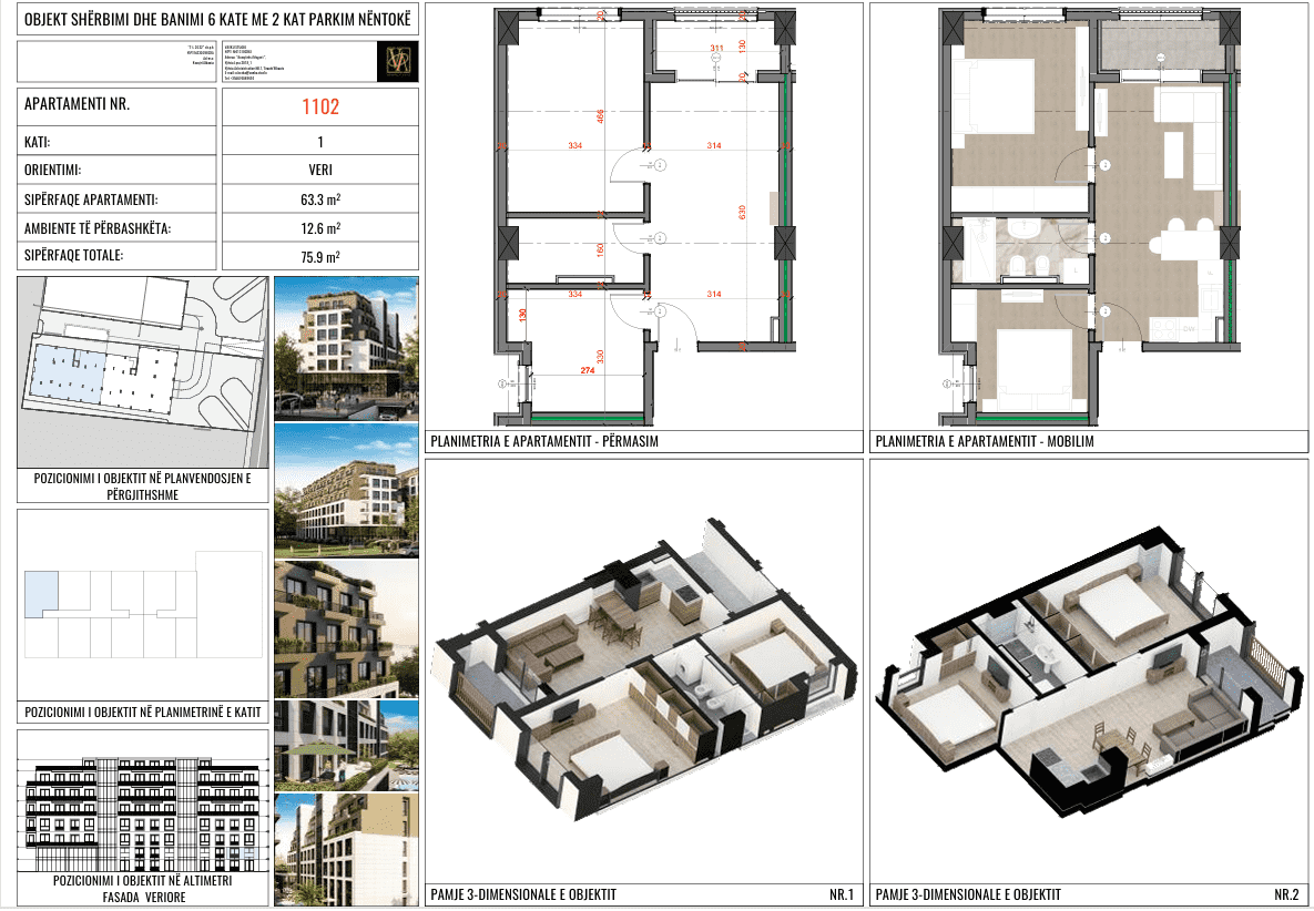 2-bedroom apartment in LIAM 2 Residence  - 2