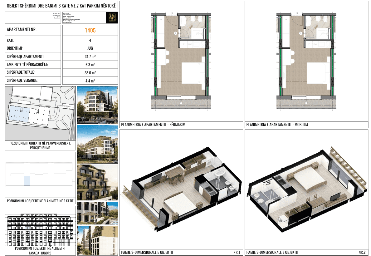 Studio apartment in LIAM 2 Residence  - 2