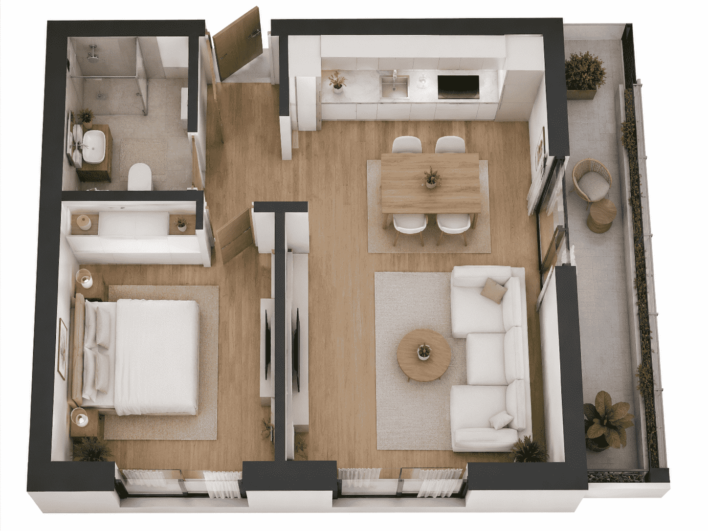 LIAM 2 Residence – Moderné apartmány len 400 m od mora v Goleme - 7
