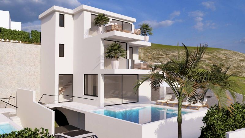 Luxusné Vily s bazénom a výhľadom na more! - 8