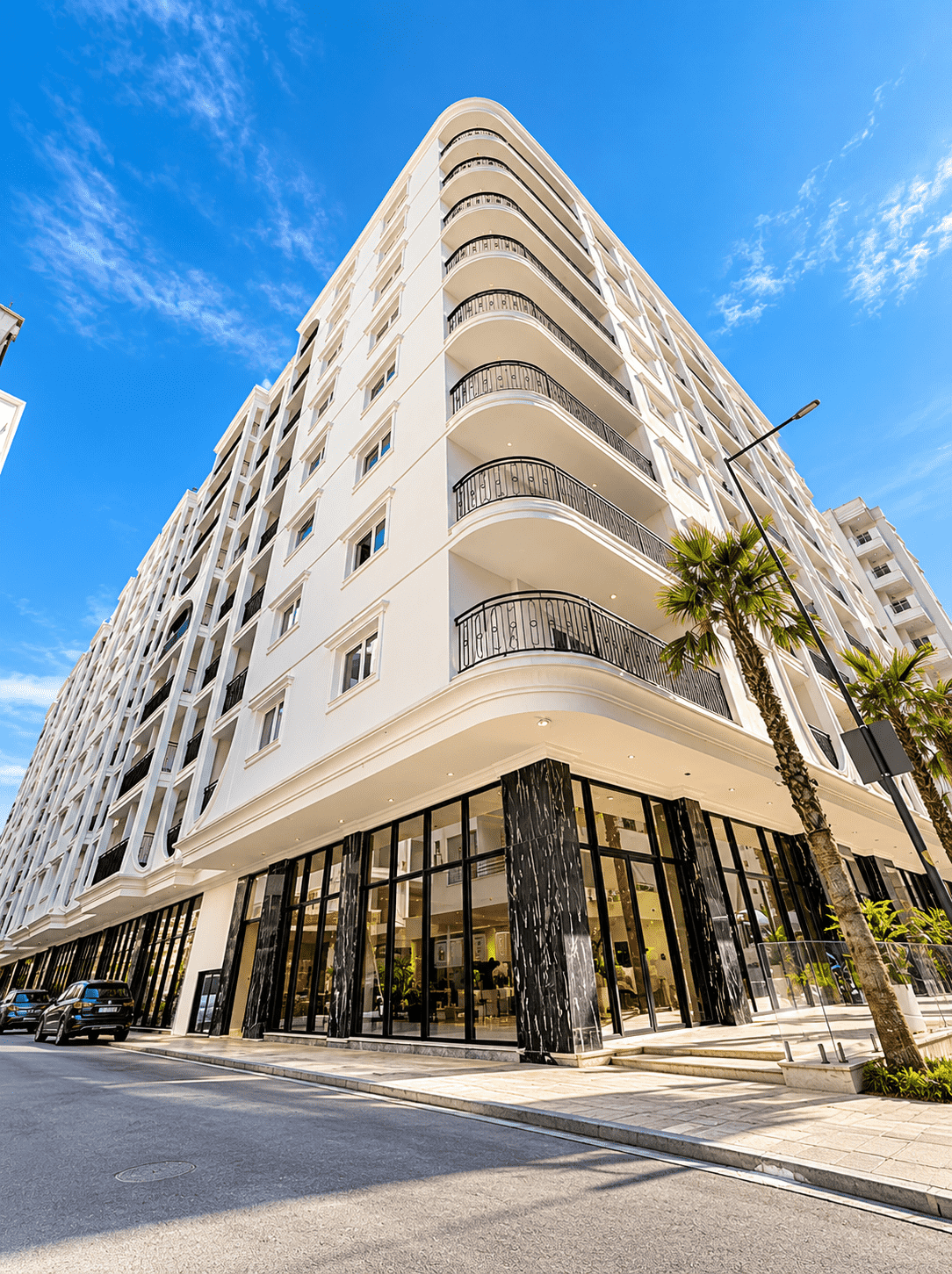 Golem, stylish studio apartment in a hotel complex - fully furnished, with balcony - 2