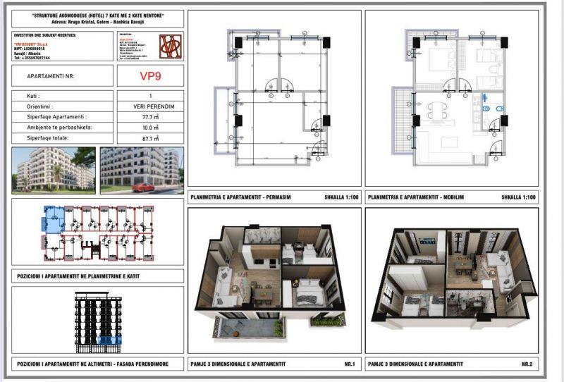 Apartments in a resort with an Aquapark. Already under construction! Only 200m from the sea. - 18