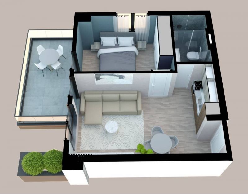 Projekt s bazénom a výhľadom na more od 800€/m2, aj na splátky. - 10