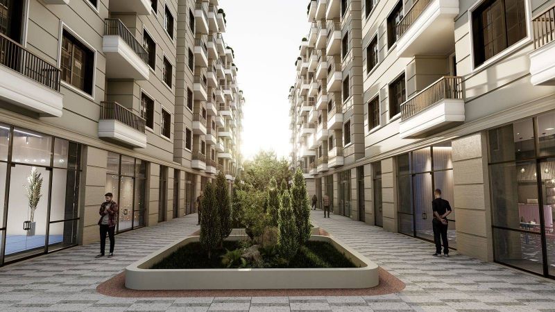 Apartments in a resort with an Aquapark. Already under construction! Only 200m from the sea. - 12