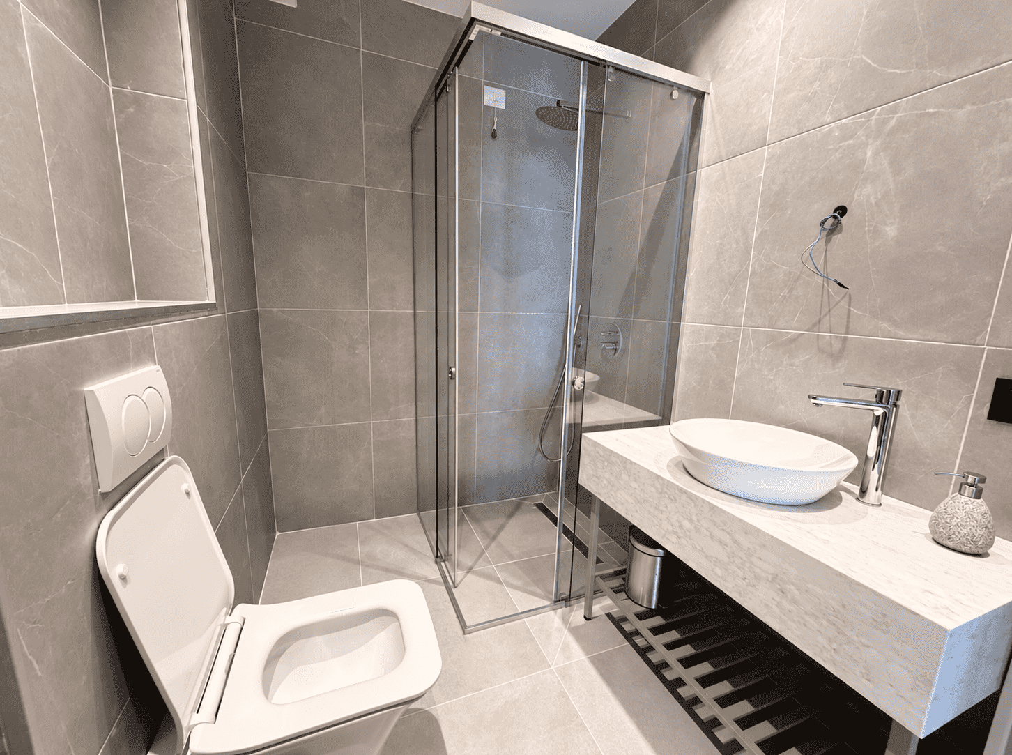 Golem, stylish studio apartment in a hotel complex - fully furnished, with balcony - 3