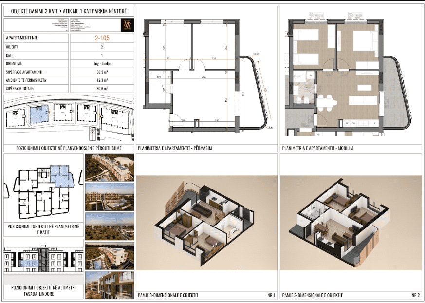 3-izbový apartmán v projekte VM Hills Residence, Golem – 10 minút od pláže - 13