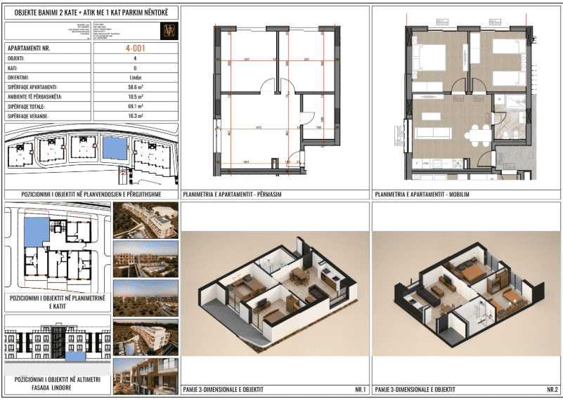 3-izbový apartmán v projekte VM Hills Residence, Golem – 10 minút od pláže - 13