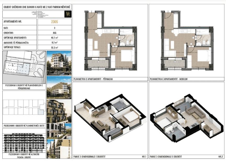 2 - izbový apartmán v projekte LIAM 2 Residence - 7