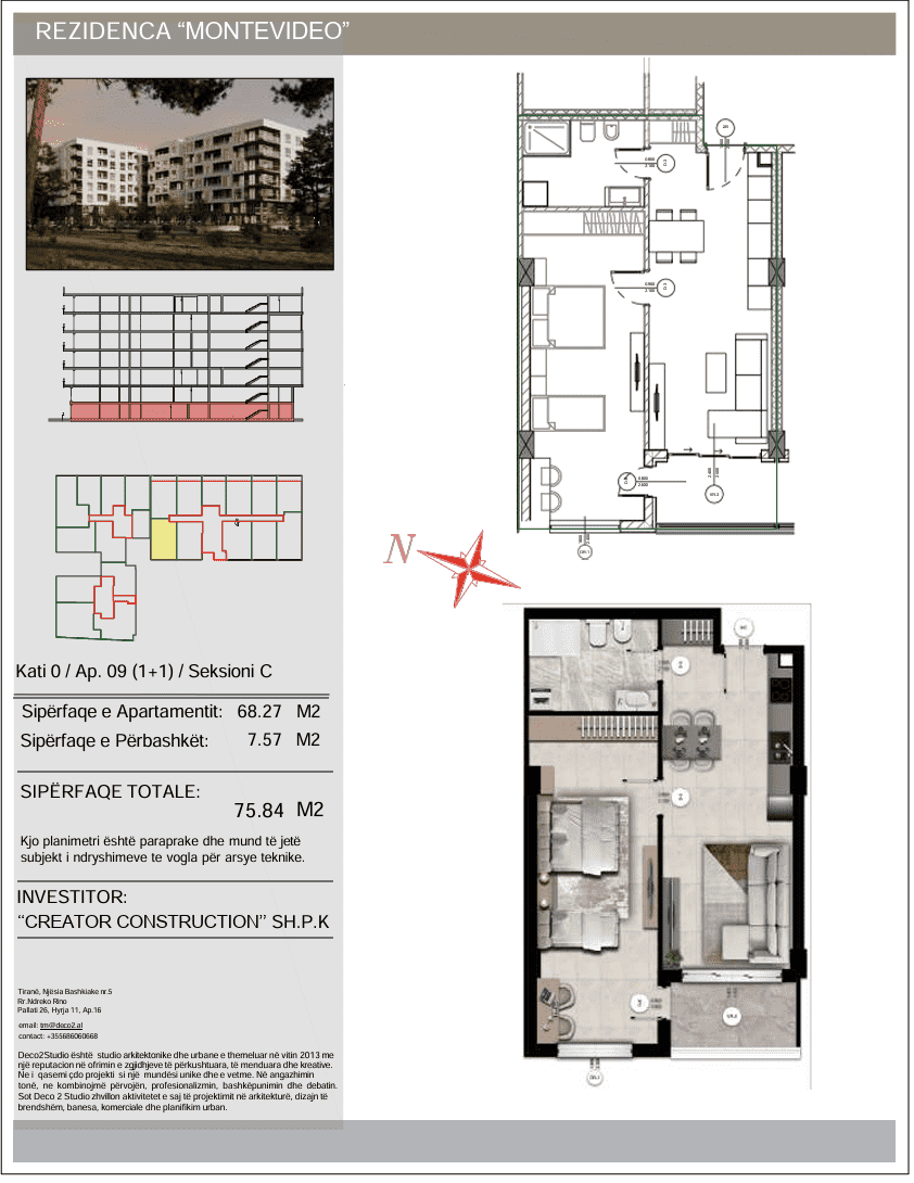 2-izbový byt s balkónom v Montevideo Residence, len 70 m od pláže - 2