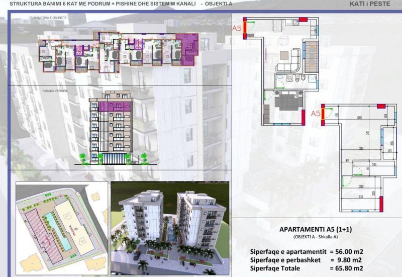 Golem – novostavba, 2-izbový apartmán (65,8 m²) s bazénom, dokončený v roku 2026, ihneď na nasťahovanie - 12