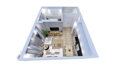 Investment opportunity in a popular project 67.46 m2/4th floor. Continuation of installments - 5