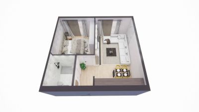 Investment opportunity in a popular project 67.46 m2/4th floor. Continuation of installments - 6