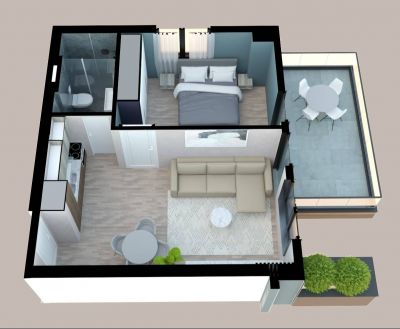 Projekt s bazénom a výhľadom na more od 800€/m2,  aj na splátky. - 13