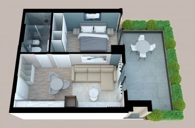 Projekt s bazénom a výhľadom na more od 800€/m2,  aj na splátky. - 18