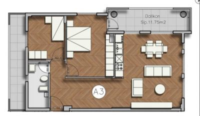 Apartmány pri mori rôznych metráží - 11