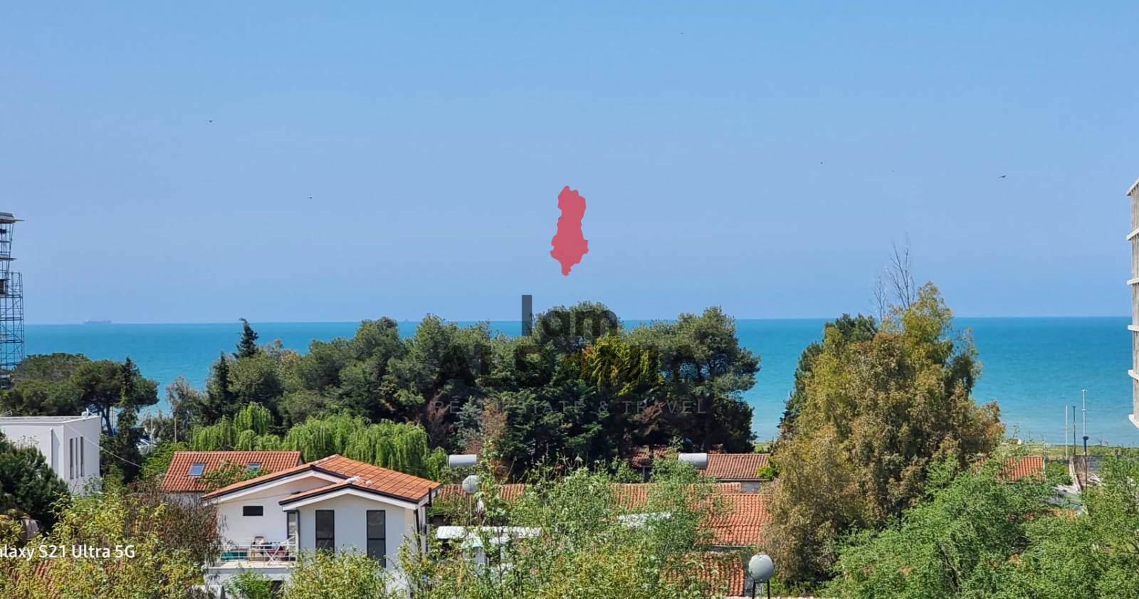Two-room apartment with a view of the sea at an attractive price