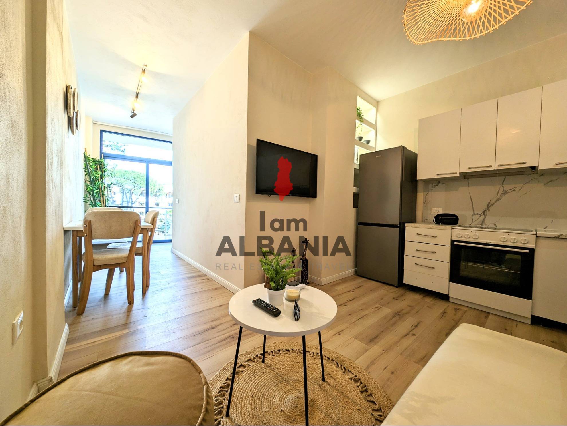 Stylish 1+1 apartment with a balcony in Golem